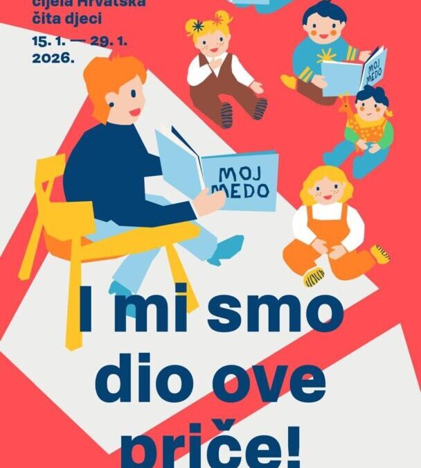 OŠ Trilj se pridružuje izazovu „15 po 15: Cijela Hrvatska čita djeci“