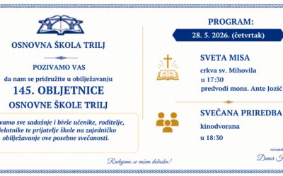 145. OBLJETNICA OSNOVNE ŠKOLE TRILJ