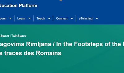   eTwinning projekt „Tragovima Rimljana“